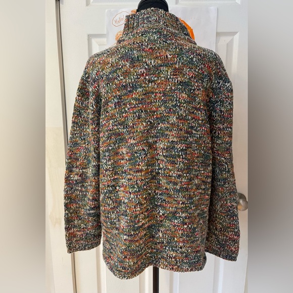 River Rainbow Knit Cardigan/Sweater Full zip. Size XL - Picture 7 of 15